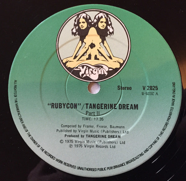 Tangerine Dream : Rubycon (LP, Album, RE, RP)