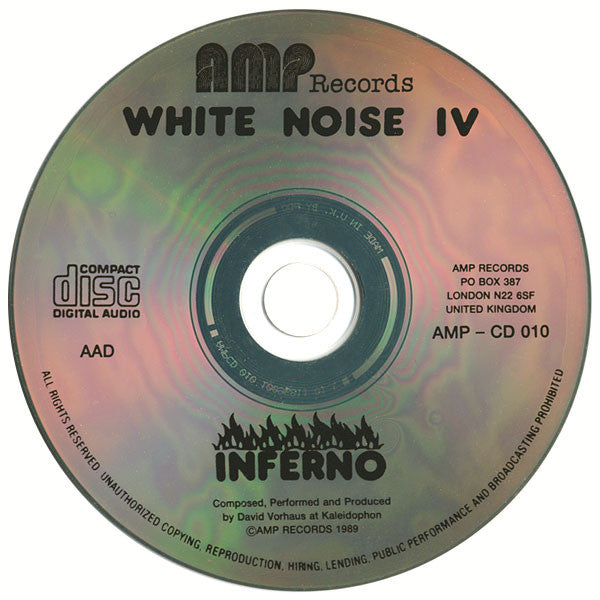 White Noise : Inferno (CD, Album, P/Mixed)