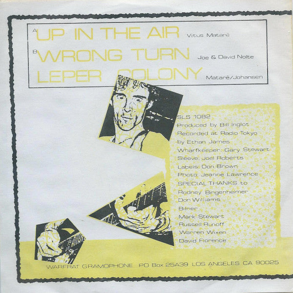 The Last : Up In The Air (7", Single, Yel)