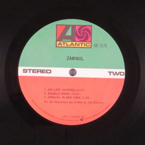 Joe Zawinul : Zawinul (LP, Album, RE, Pre)