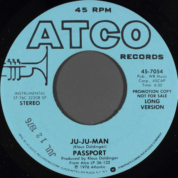 Passport (2) : Ju-Ju-Man (7", Promo, SP )