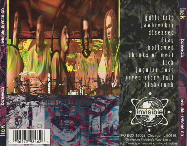 Lick (2) : Breech (CD, Album)