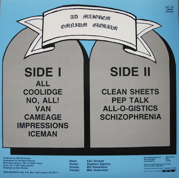 Descendents : All (LP, Album)