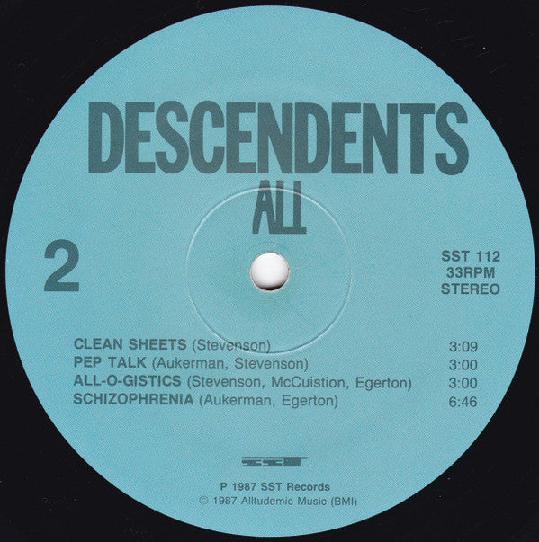 Descendents : All (LP, Album)