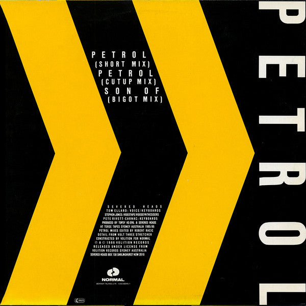 Severed Heads : Petrol (12")