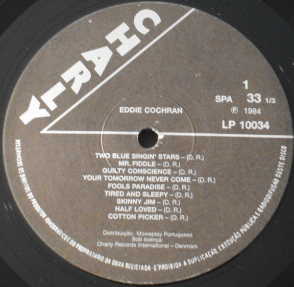 Eddie Cochran : The Legend (LP, Comp)