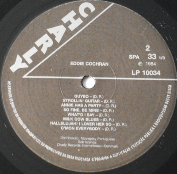 Eddie Cochran : The Legend (LP, Comp)