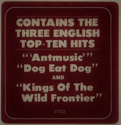 Adam And The Ants : Dog Eat Dog / Kings Of The Wild Frontier / Antmusic (12", Promo)