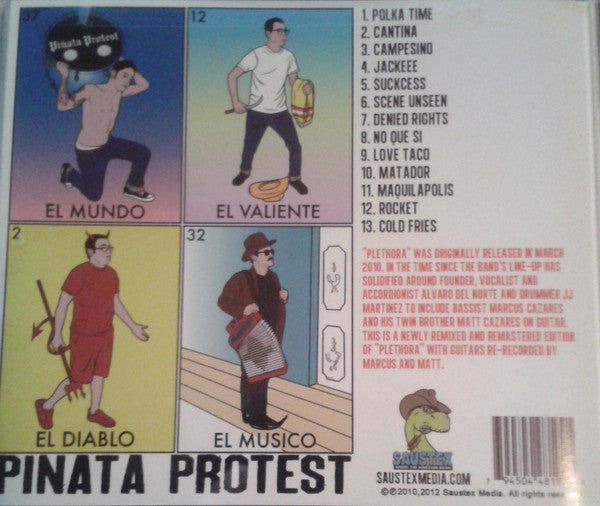Piñata Protest : Plethora "Reloaded" (CD, Album)