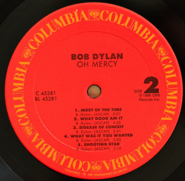 Bob Dylan : Oh Mercy (LP, Album)