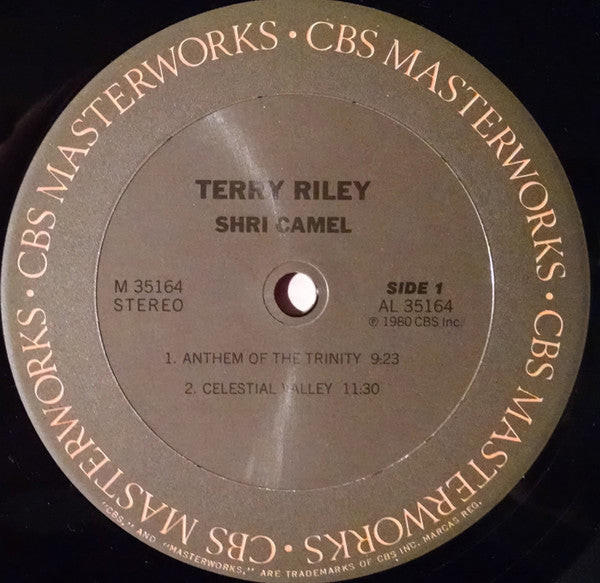 Terry Riley : Shri Camel (LP, Album, Pit)