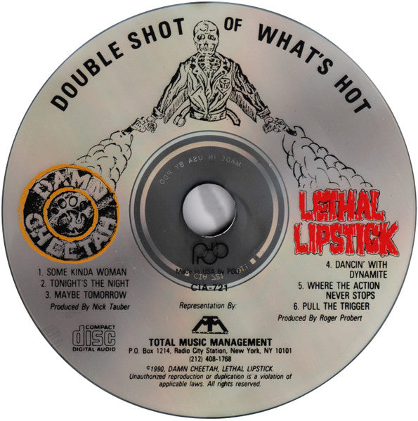 Damn Cheetah / Lethal Lipstick : Double Shot Of What's Hot (CD)