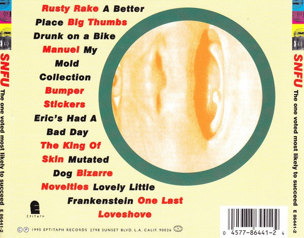 SNFU : The One Voted Most Likely To Succeed (CD, Album)
