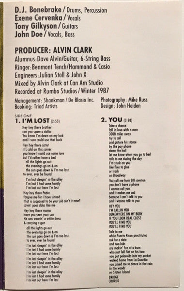 X (5) : See How We Are (Cass, Album, SR,)