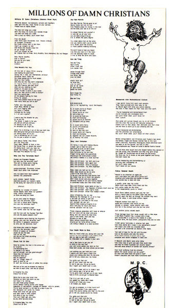 Millions Of Damn Christians* : This Blood's For You (Cass, Album)