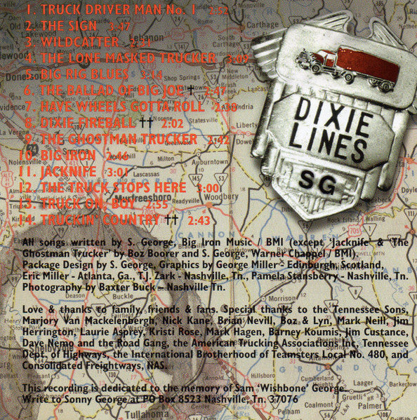 Sonny George : Truckin' Country (CD, Album)