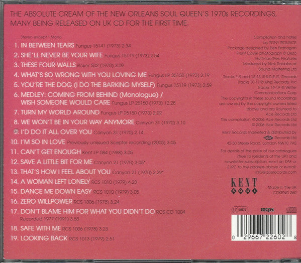 Irma Thomas : A Woman's Viewpoint - The Essential 1970s Recordings (CD, Comp)