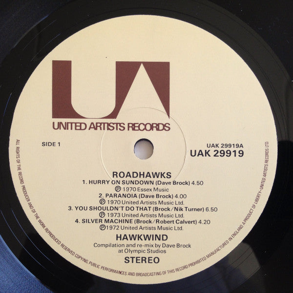 Hawkwind : Roadhawks (LP, Comp, Gat)
