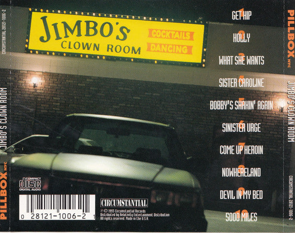 Pillbox (4) : Jimbo's Clown Room (CD, Album)