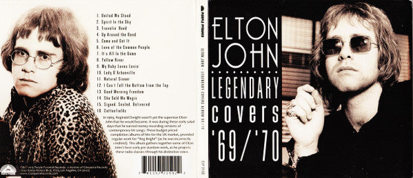 Elton John : Legendary Covers 69/70 (CD, Comp, RE)