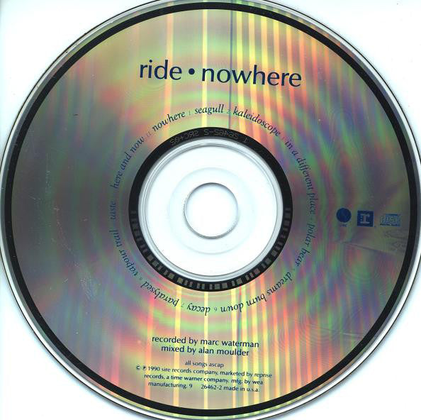 Ride : Nowhere (CD, Album, SRC)