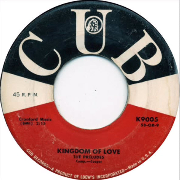The Preludes (4) : Vanishing Angel / Kingdom Of Love (7")