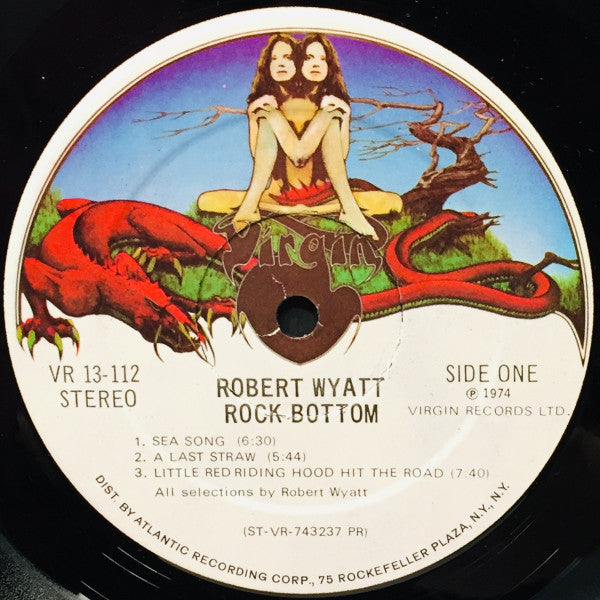 Robert Wyatt : Rock Bottom (LP, Album, Pre)