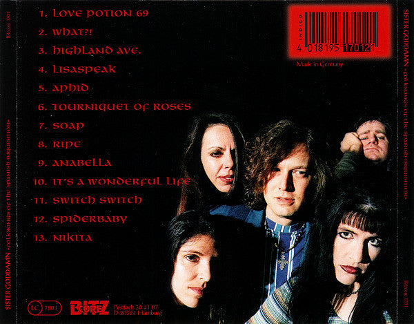 Sister Goddamn : Folksongs Of The Spanish Inquisition (CD, Album)