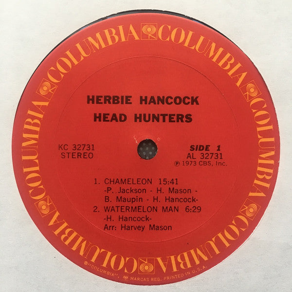 Herbie Hancock : Head Hunters (LP, Album, San)