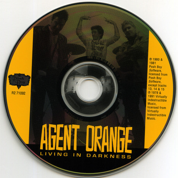 Agent Orange (7) : Living In Darkness (CD, Album, RE)