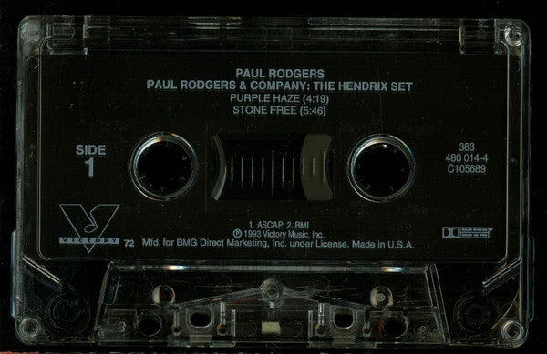 Paul Rodgers And Company : The Hendrix Set (Cass, MiniAlbum, Club)