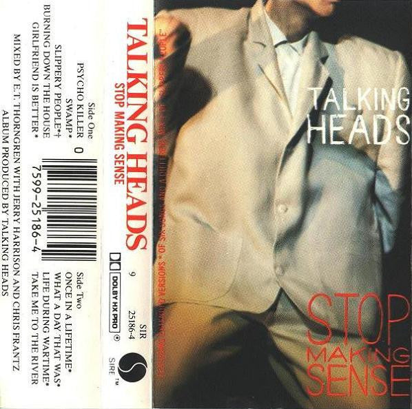 Talking Heads : Stop Making Sense (Cass, Album, SR,)