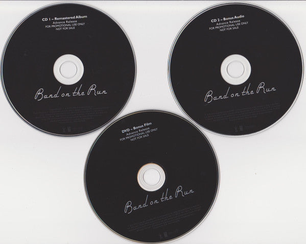 Wings (2) : Band On The Run (2xCD, Advance, Album, Promo, RM + DVD, Advance, Pr)