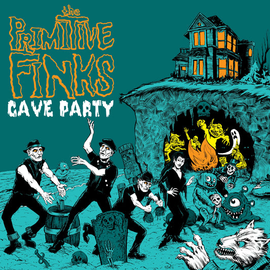The Primitive Finks "Cave Party" LP Colord Vinyl
