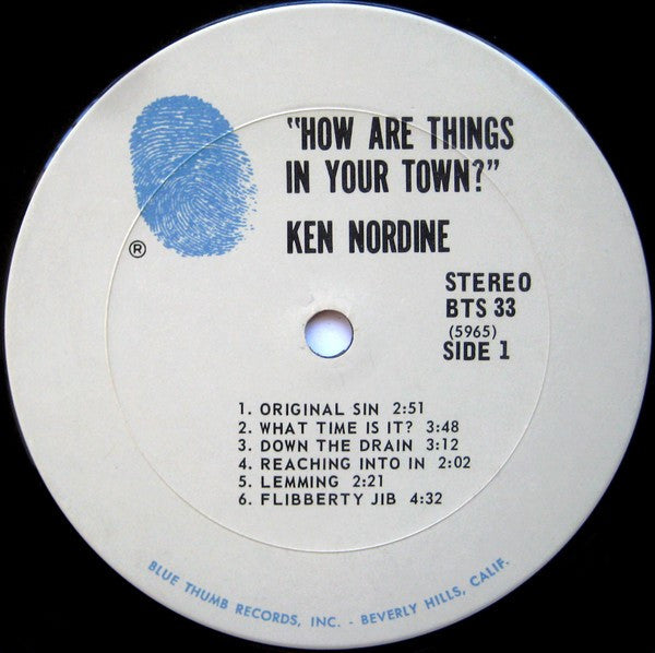 How Are Things In Your Town? - Ken Nordine