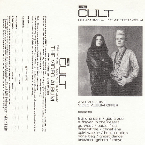 Live At The Lyceum - The Cult