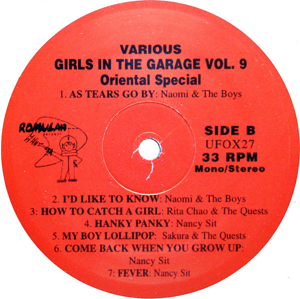 Girls In The Garage Volume 9 - Various