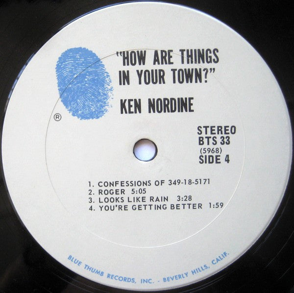 How Are Things In Your Town? - Ken Nordine