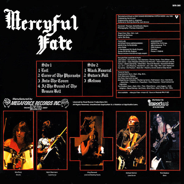Melissa - Mercyful Fate