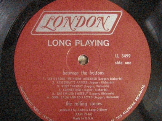 Between The Buttons - The Rolling Stones