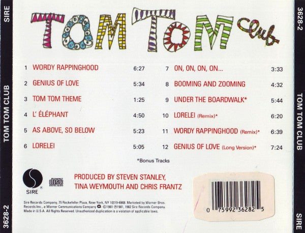 Tom Tom Club - Tom Tom Club