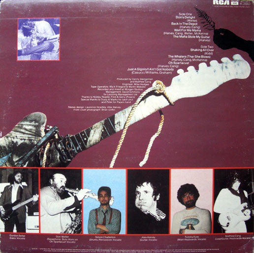 The Mafia Stole My Guitar - Alex Harvey - The New Band
