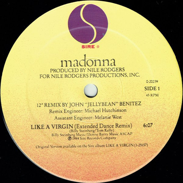 Like A Virgin - Madonna