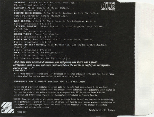 Hardcore Holocaust (87-88 Sessions) - Various