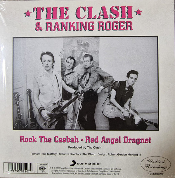 Rock The Casbah • Red Angel Dragnet - The Clash & Ranking Roger