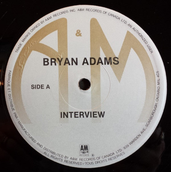 Reckless (Radio Interview) - Bryan Adams