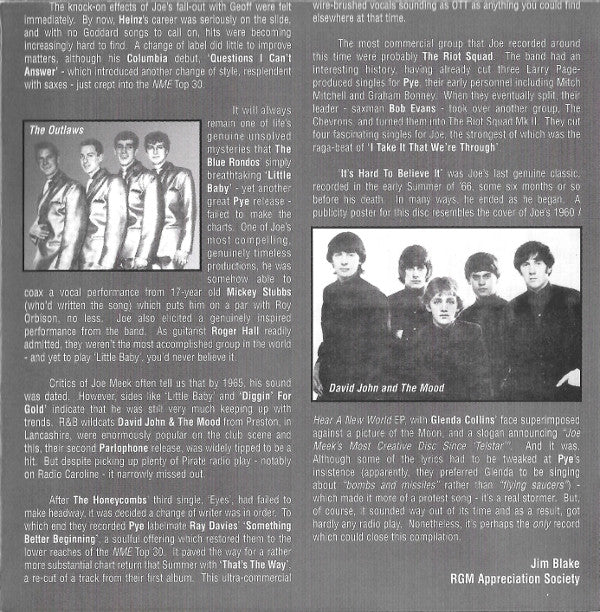 The Alchemist Of Pop (Home Made Hits & Rarities 1959-1966) - Joe Meek