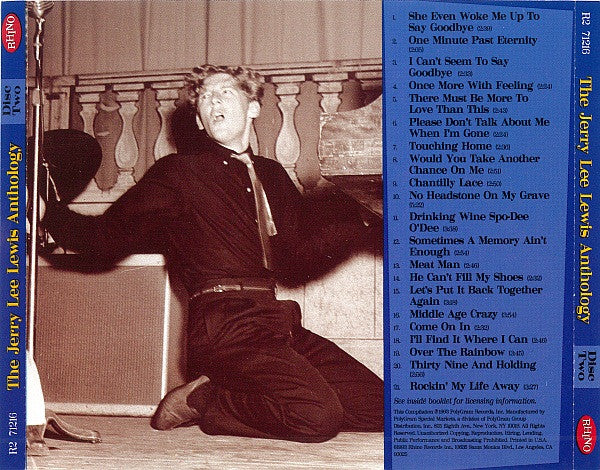 The Jerry Lee Lewis Anthology - Jerry Lee Lewis