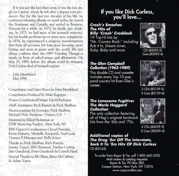Drag 'Em off the Interstate and Sock It to 'Em: The Hits of Dick Curless - Dick Curless