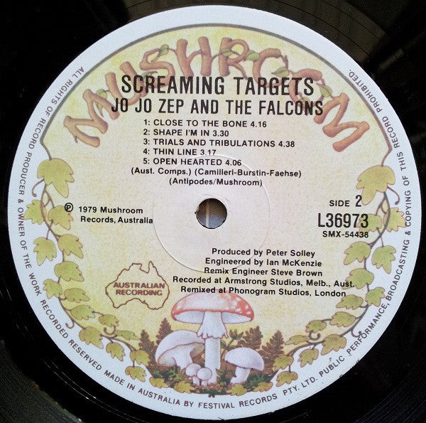Screaming Targets - Jo Jo Zep And The Falcons